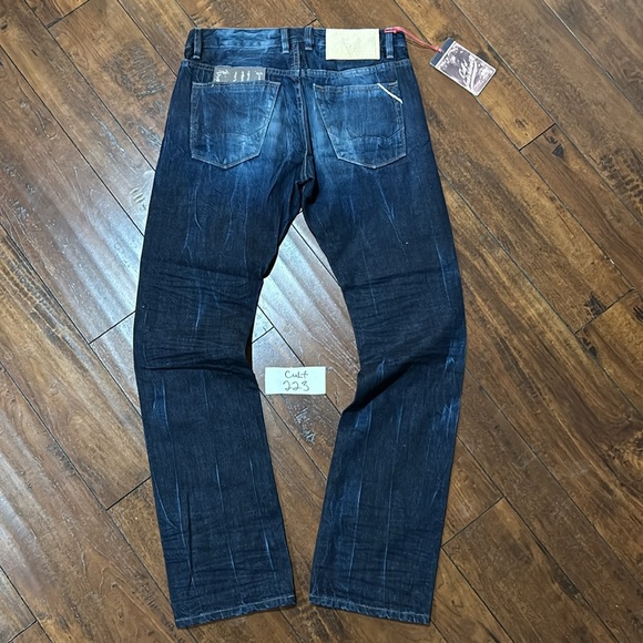 NWT Cult of Individuality Sample Rebel Straight SELVEDGE Denim Jeans #C223 - Picture 2 of 10